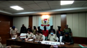 अमन साहू गिरोह के 5 सदस्य गिरफ्तार, गुप्त सूचना पर की गई कार्रवाई | 22Scope News vlcsnap 2021 11 03 19h28m22s274 22Scope News