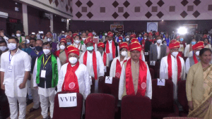 रांची विश्वविद्यालय के दीक्षांत समारोह में राज्यपाल के हाथों पूर्ववर्ती छात्रों को मिली उपाधि | 22Scope News vlcsnap 2022 02 04 17h22m42s983 22Scope News