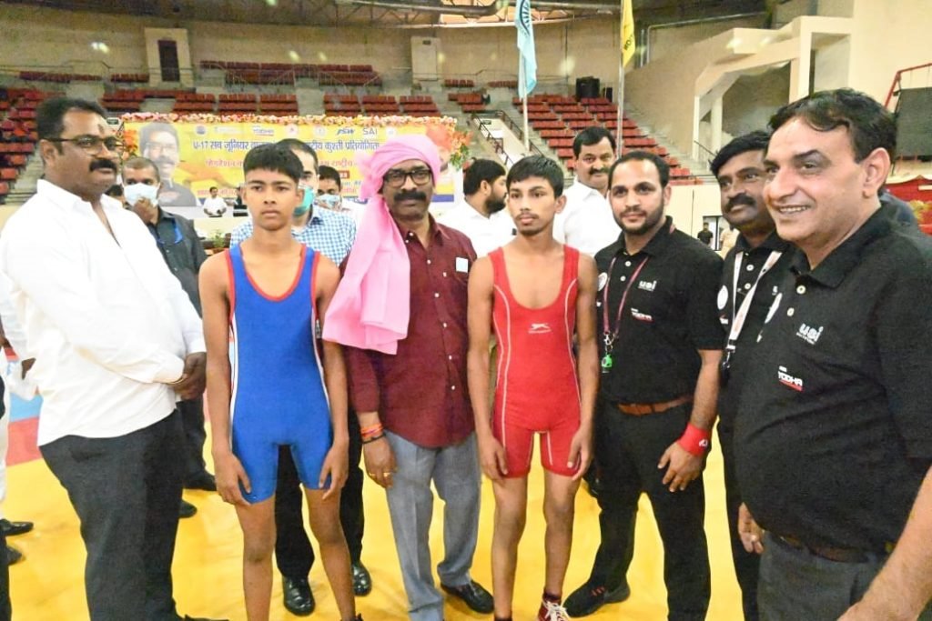 Wrestling hemant soren Bihar News Jharkhand News and Breaking Updates