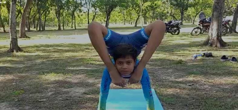 नौ वर्षीय रुद्र का कमाल, आखें बंद कर तीर से साध सकता है निशाना | 22Scope News Rudra 3 22Scope News