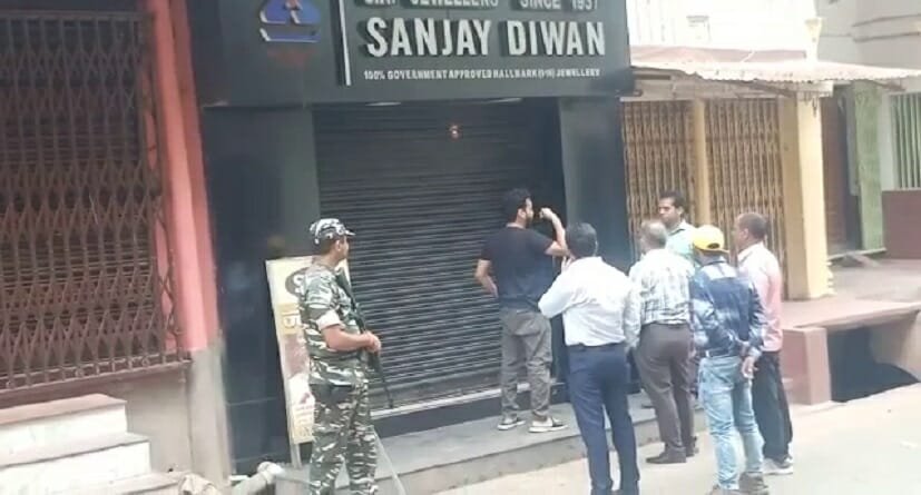 प्रतिष्ठित स्वर्ण व्यवसायी संजय दीवान के घर ईडी का छापा