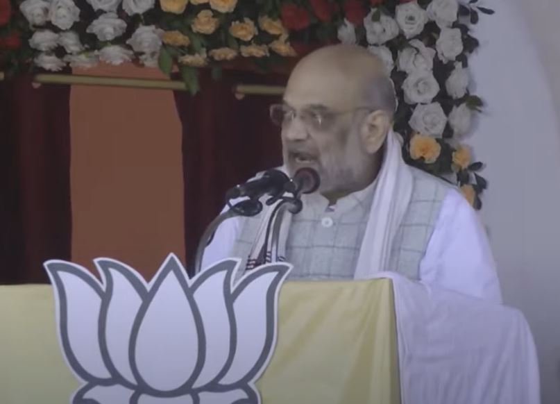 1932 खतियान और घुसपैठियों पर अमित शाह ने हेमंत सरकार को घेरा