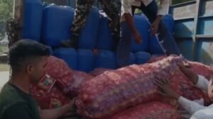 2100 लीटर कच्चा स्प्रिट के साथ एक शराब तस्कर गिरफ्तार