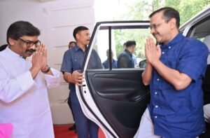 सोरेन से दिल्ली के सीएम अरविंद केजरीवाल की मुलाकात