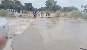 मुजफ्फरपुर में एक बार फिर से बाढ़ के हालात ने दी दस्तक