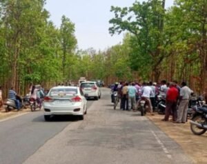 जंगल में एक व्यक्ति की गोली मारकर हत्या