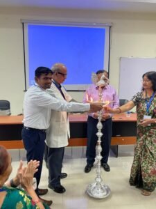 कार्यक्रम का उद्‌घाटन रिम्स के निदेशक डॉ राजीव गुप्ता द्वारा किया गया