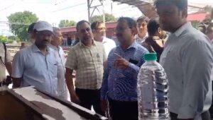 डीआरएम ने किया निरीक्षण
