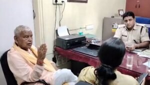 थाना प्रभारी से मृतक शशिकांत दुबे को इंसाफ दिलाने की मांग