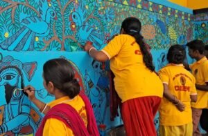 राम-सीता, रामायण और मोक्ष धाम में पिंडदान से जुड़ी मान्यताओं को मिथिला पेंटिंग से उकेरा जा रहा, तीर्थ यात्रियों को करेगा आकर्षित