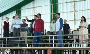 मुख्यमंत्री ने स्थापना दिवस के अवसर आयोजित होने वाले मुख्य समारोह की चल रही तैयारी का निरीक्षण किया