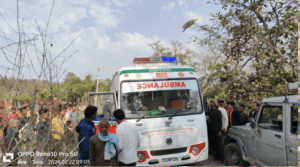 Garhwa Accident : पिकअप पलटने से 18 घायल, 3 गंभीर | 22Scope News पिकअप पलटने से 18 घायल