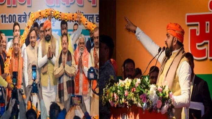 'धन्यवाद, सम्मान सह संकल्प सभा' में गरजे सम्राट, कहा- मंडल व कमंडल के समर्थन में BJP