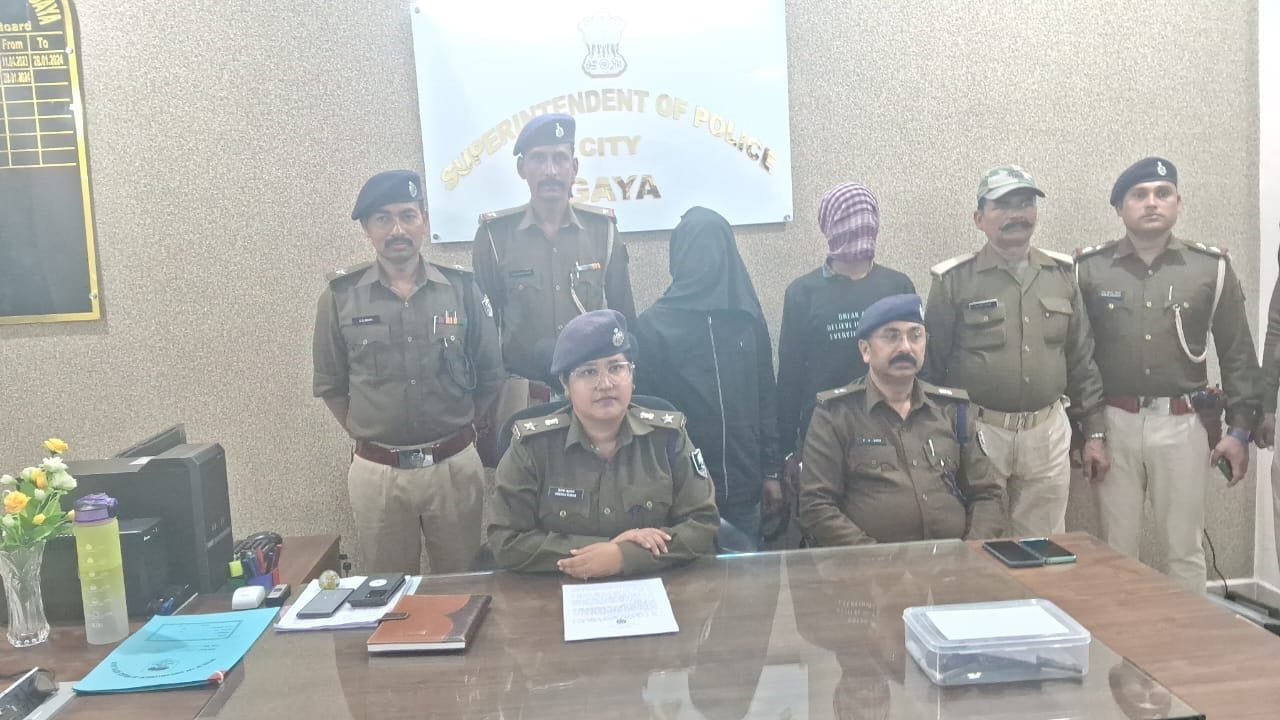 गया पुलिस की बड़ी कार्रवाई : जानलेवा हमला करने वाले मामले 2 अपराधी गिरफ्तार