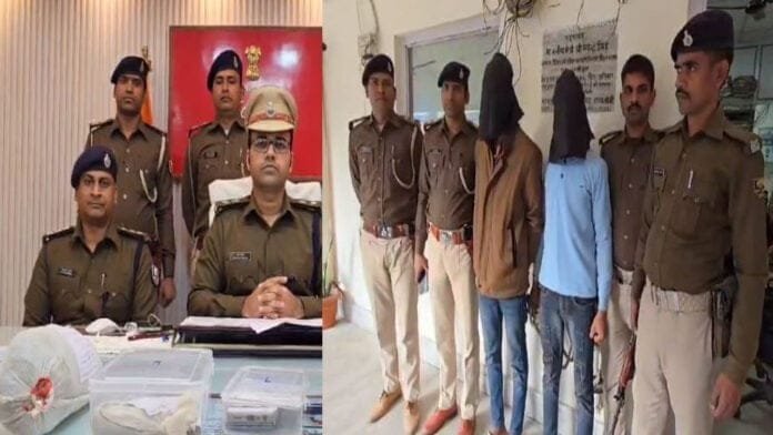 CSP लूटकांड का खुलासा, लूटपाट में संलिप्त 2 अपराधी गिरफ्तार