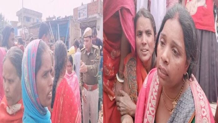 खेत बेचकर खरीदा ट्रैक्टर हो गई चोरी, लोगों ने सड़क जाम कर जताया विरोध