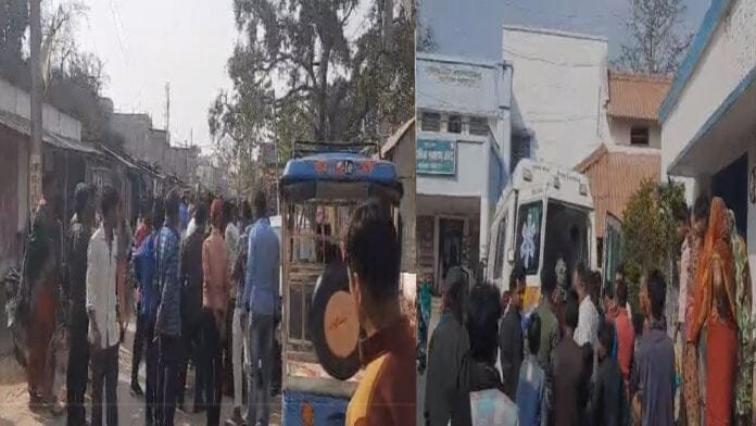 बाइक और ट्रैक्टर में जोरदार टक्कर, एक युवक बुरी तरह जख्मी