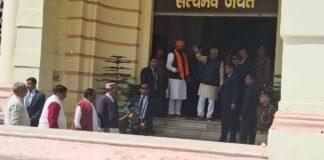 सदन की कार्यवाही में भाग लेने के लिए पहुंचे CM व डिप्टी सीएम