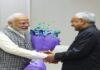 Breaking : दिल्ली में PM मोदी से मिले CM नीतीश