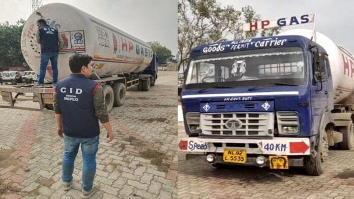 गैस टैंकर में गैस नहीं शराब की हो रही है सप्लाई