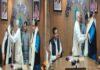 निर्विरोध राज्यसभा सांसदों को प्रदेश अध्यक्ष ने किया स्वागत