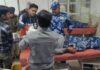 तेजस्वी के स्कॉट में शामिल गाड़ी दुर्घटनाग्रस्त, एक की मौत, कई घायल