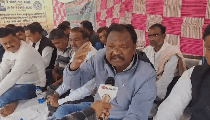 और यहां पर अबुआ आवास योजना में हो गई धांधली