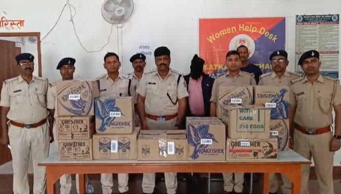 कटकमदाग पुलिस की बड़ी उपलब्धि