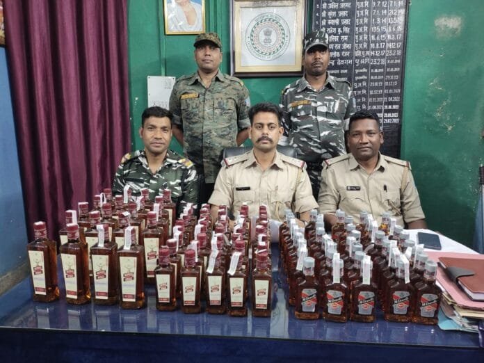 होली से पहले यहां पकड़ाया शराब की बड़ी खेप