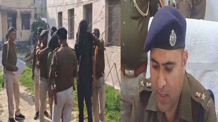 2 लाख का इनामी कुख्यात बदमाश एक साथी के साथ गिरफ्तार