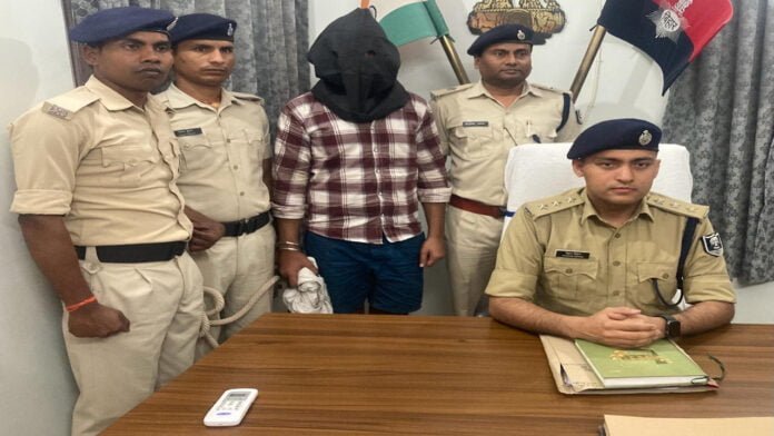 जिला के टॉप-10 में शामिल अपराधी कुंदन गिरफ्तार