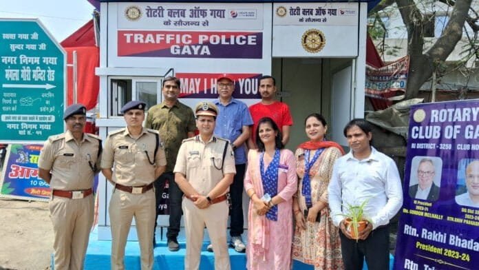 पहली बार बाईपास पर ट्रैफिक पोस्ट