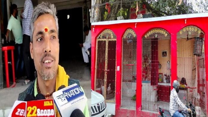 पुलिस की गस्ती पर उठे सवाल, चोरों ने भगवान के घर में लगाया सेंध