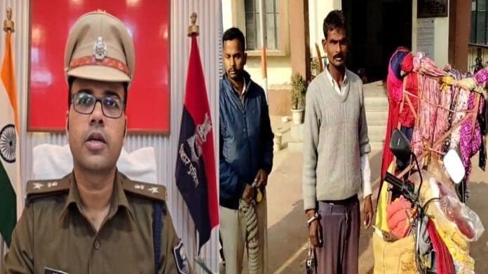 कपड़े की आड़ में शराब की तस्करी