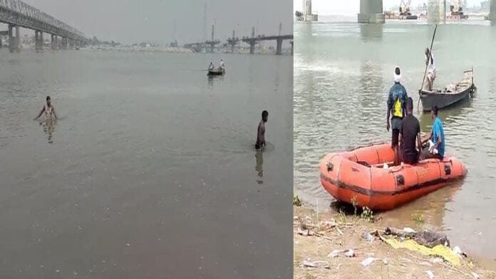 गंगा स्नान के दौरान 3 दोस्त डूबे, एक की मौत