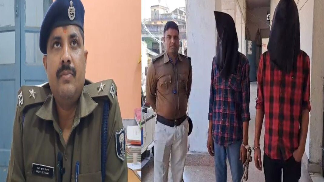 चोरी का खुलासा, नाबालिग सहित 3 गिरफ्तार