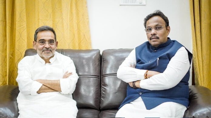 Upendra Kushwaha कुशवाहा की नाराजगी हुई दूर, मना ली तावड़े