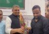 शिक्षा मंत्री को छात्र हित में कई मांगों को लेकर सौंपा ज्ञापन
