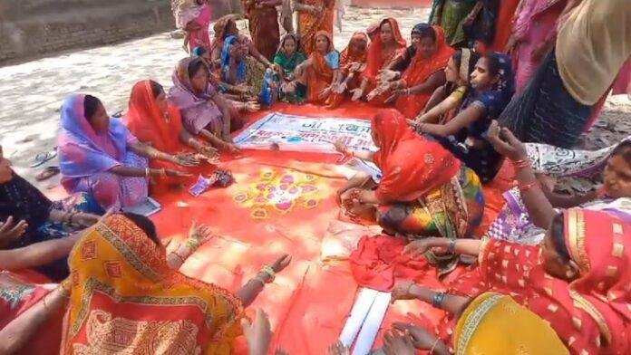 Asha Didi Betia दीदियों ने चलाया जीविका मतदाता जागरूकता आभियान