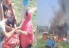 नरकटियागंज में आग का तांडव, 4 घर जलकर खाक, लाखों की क्षति