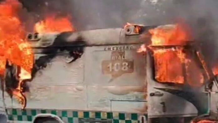 Breaking : धू-धूकर जली लोगों की रक्षक