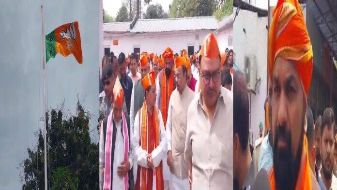 बिहार प्रदेश कार्यालय में मना बीजेपी का स्थापना दिवस