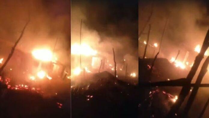 बिहार में फिर बड़ा हादसा, आतिशबाजी से घर में लगी आग, सिलेंडर फटा, 6 की मौत