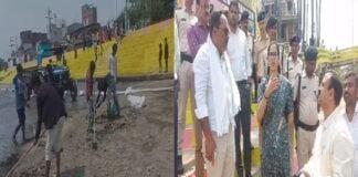 DM ने किया छठ घाट का निरीक्षण, पदाधिकारियों को साफ-सफाई को दिया निर्देश