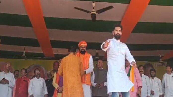 NDA Bhagalpur अजय मंडल के नामांकन में पहुंचे NDA के दिग्गज नेता