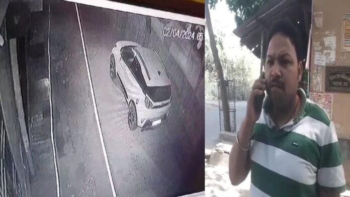 भूतनाथ रोड में चोरों का आतंक, चार पहिया वाहन की चोरी