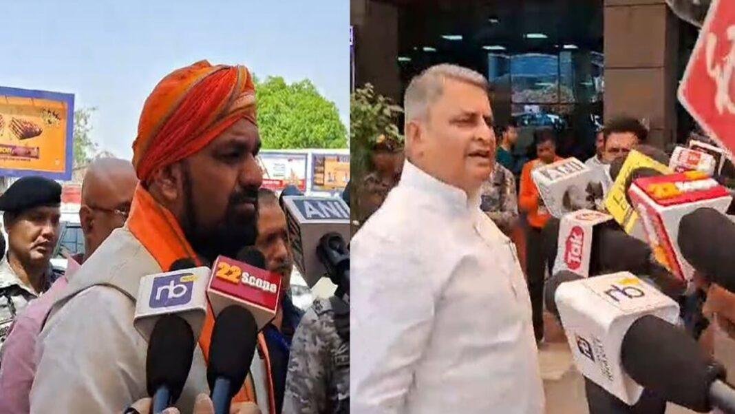 Amit Shah Rally भाग लेने के लिए निकले सम्राट और विजय चौधरी