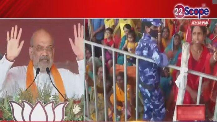 बेगूसराय Live : अमित शाह ने कहा- देश को मजबूर नहीं चाहिए मजबूत नेता