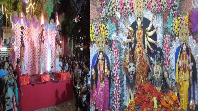 महाआरती में उमड़ी लोगों की भीड़, भक्तिमय हुआ सुपौल