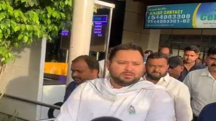 पूर्णिया से लौट तेजस्वी, कहा- महागठबंधन के फेवर में है भरपूर समर्थन